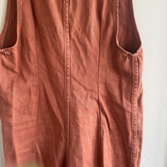 Jungmaven hemp button front jumper small ***altered professionally to fit waist - Picture 4 of 4